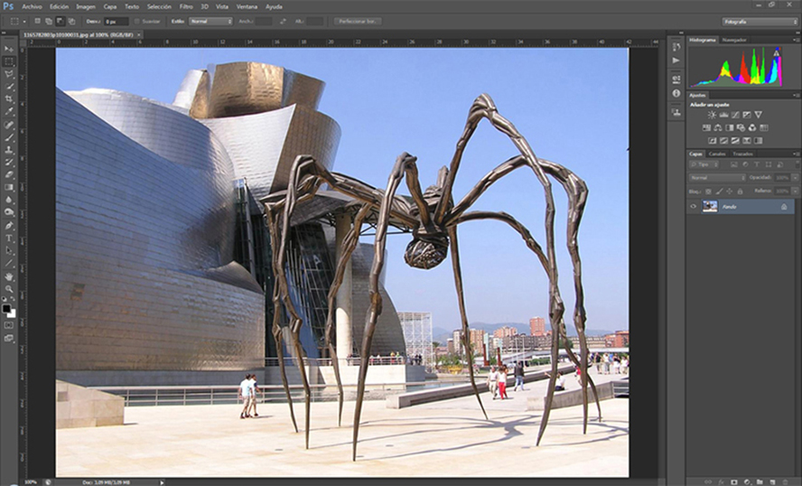 Fotografia guggenheim Bilbao